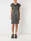 draped dress