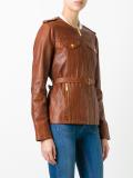multi-pocket zipped jacket