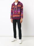 patterned hoodie 
