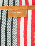 striped tote