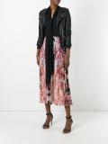 floral print pleated skirt