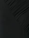 pleated trim blouse