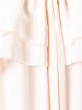 ruffle hem maxi dress