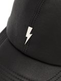 lightning bolt plaque cap