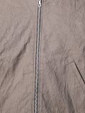 creased effect bomber jacket