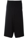 cropped wide leg trousers