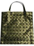 metallic square tote