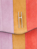 striped clutch 