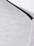 shoulder detail knit polo top