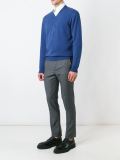 'The Burlington' V neck sweater