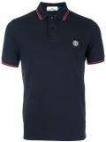 logo patch polo shirt 