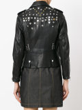 multi-studded biker jacket