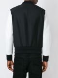 statue print bomber jacket