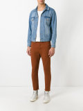 frayed-edge trousers
