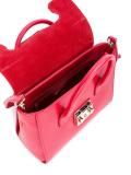 detachable strap fold-over tote
