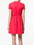 floral applique skater dress