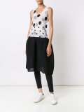 bubble pleated tank top