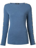 button embellished top