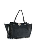 'Rockstud'梯形手提包