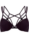 strappy design bra