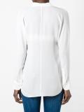 band collar shirt