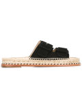 double buckle sandals 