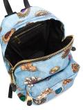jewel print backpack