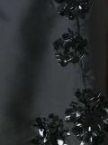 floral embellished flared dress