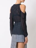 panelled blouse