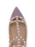 'Rockstud'平底鞋