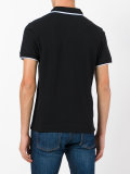 embroidered logo polo shirt