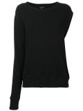 one-sleeve sweatshirt