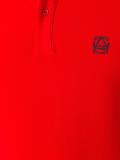 logo print polo shirt