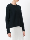 long sleeve curve hem top