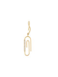 Paperclip earring