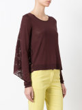 Poetic Hemisphere knitted blouse