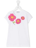 floral patch T-shirt