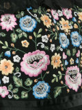 floral embroidered shift dress
