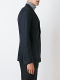 格子西装夹克