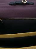 metal insert shoulder bag