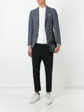 patterned blazer