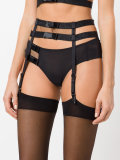 bows suspender belt