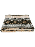 geometric beach towel