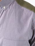 micro check shirt