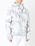 camouflage hooded padded jacket