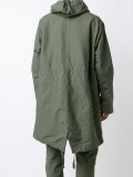 buttoned hooded jacket 