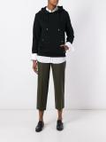 cropped tailored trousers