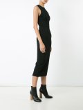 panelled midi dress