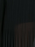 pleated detail flared pants 