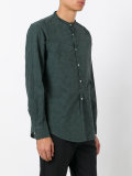 band collar shirt 